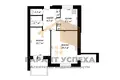Mieszkanie 2 pokoi 54 m² Brześć, Białoruś