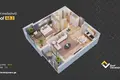 Квартира 2 комнаты 48 м² Тбилиси, Грузия