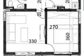 1 bedroom apartment 38 m² Radanovici, Montenegro