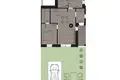 1 bedroom apartment 59 m² Jurmala, Latvia