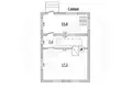 Casa 63 m² Cerninski sielski Saviet, Belarús