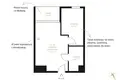 Mieszkanie 2 pokoi 32 m² Gdańsk, Polska