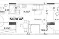 Wohnung 59 m² Batumi, Georgien