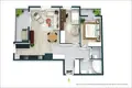 1 bedroom apartment 82 m² Warsaw, Poland