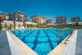 Kompleks mieszkalny Cozy residence with swimming pools at 150 meters from the beach, Kestel, Turkey