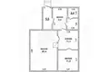 House 66 m² Lieninski, Belarus
