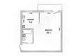 Wohnung 1 zimmer 30 m² Brest, Belarus