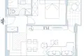 Piso independiente 1 habitacion 25 m² Budva, Montenegro