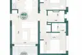 2 bedroom penthouse 111 m² Demos Agiou Athanasiou, Cyprus