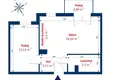 Wohnung 2 zimmer 50 m² in Posen, Polen