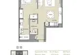Apartamento 1 habitacion 72 m² Dubái, Emiratos Árabes Unidos