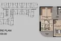 Appartement 3 chambres 100 m² Mezitli, Turquie
