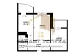 2 room apartment 62 m² Muchaviecki sielski Saviet, Belarus