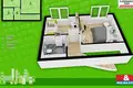 Mieszkanie 4 pokoi 71 m² Polerady, Czechy