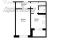 1 room apartment 39 m² Chacislau, Belarus