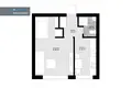 Wohnung 1 zimmer 29 m² Vilnius, Litauen