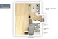 Wohnung 1 zimmer 18 m² Vilnius, Litauen