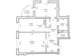 Wohnung 3 zimmer 77 m² Minsk, Belarus