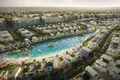Kompleks mieszkalny New complex of townhouses Riverside with a spa center, event areas and a kids' adventure park, Damac Hills, Dubai, UAE