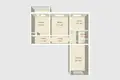 Wohnung 3 zimmer 70 m² Druschny, Belarus