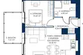 2 room apartment 38 m² Gdańsk, Poland