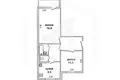 Appartement 2 chambres 55 m² Brest, Bélarus