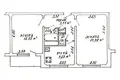 2 room apartment 50 m² Minsk, Belarus