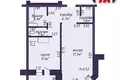 1 room apartment 42 m² Rakauski sielski Saviet, Belarus