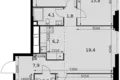 Apartamento 4 habitaciones 90 m² Moscú, Rusia