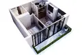 Apartamento 2 habitaciones 56 m² Batumi, Georgia