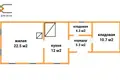 Casa 55 m² Nalibacki sielski Saviet, Belarús