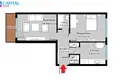 2 room apartment 52 m² Kaunas, Lithuania