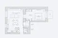 Mieszkanie 2 pokoi 52 m² Warszawa, Polska