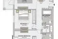 Квартира 2 спальни 101 м² Дубай, ОАЭ