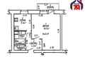1 room apartment 33 m² Maladzyechna, Belarus