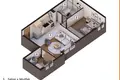 Apartamento 3 habitaciones 68 m² Muratpasa, Turquía
