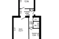 2 bedroom apartment 50 m² Smalyavichy, Belarus