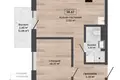 Apartamento 2 habitaciones 39 m² Kalodziscanski sielski Saviet, Belarús