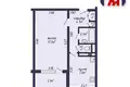 Apartamento 1 habitación 33 m² Minsk, Belarús