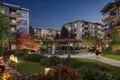 Kompleks mieszkalny New residence with swimming pools and gardens near a highway and a metro station, Istanbul, Turkey