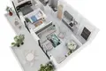 Wohnung 1 Schlafzimmer 43 m² Kotor, Montenegro