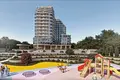 Wohnkomplex New residence with a swimming pool and gardens close to highways, Istanbul, Turkey