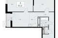 Apartamento 3 habitaciones 61 m² Kommunarka, Rusia