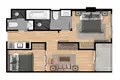 2 bedroom apartment 53 m² Rawai, Thailand