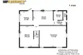 Casa 61 m² Ozyaritska Slabadski rural council, Belarús