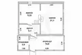 House 40 m² Damacauski sielski Saviet, Belarus