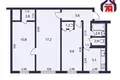 3 room apartment 55 m² Salihorsk, Belarus