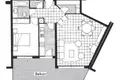 1 bedroom apartment 96 m² Monaco, Monaco