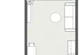 Wohnung 1 zimmer 29 m² Klaipeda, Litauen