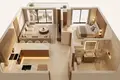 Apartamento 1 habitacion 53 m² Budva, Montenegro